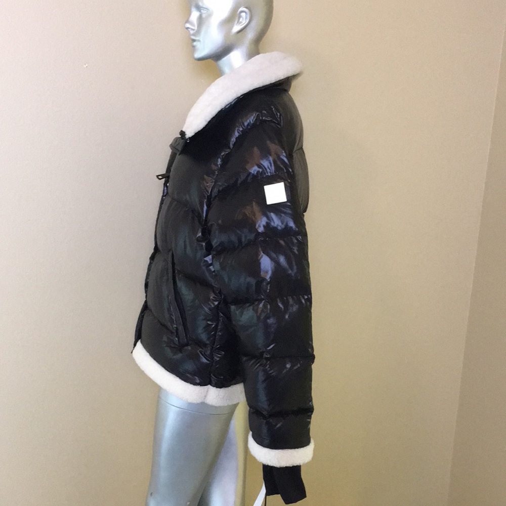 SAM | GIGI Down Jacket With Shearling Trim - Picture 10 of 17